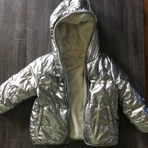 Baby Girls SZ 18 Month Cat & Jack Metallic Jacket